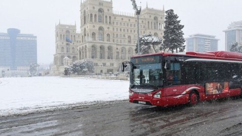Sabah Bakıda qar yağacaq, yollar buz BAĞLAYACAQ