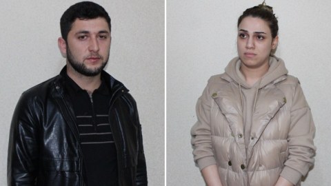 Saxta pul çap edən qadın və kişi TUTULDU