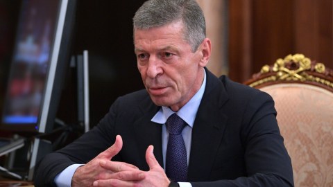 Dmitri Kozak Prezidenti təbrik etdi