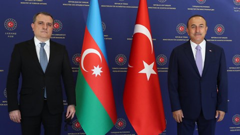 Azərbaycan və Türkiyə XİN rəhbərləri telefonla DANIŞDI