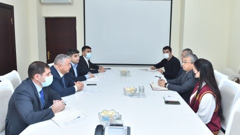 “Azərsu”da Yapon nümayəndələrlə görüş - FOTO