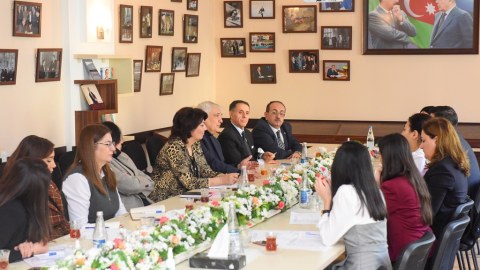 Kamal Abdulla Təhsil İnstitutunun direktoru ilə görüşüb