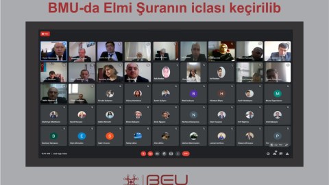 BMU-da Elmi Şuranın iclası keçirilib