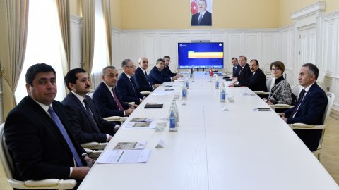 Şahin Mustafayev Türkiyə rəsmilərilə görüşdü 