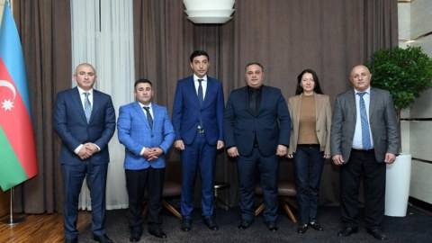 Fərid Qayıbov federasiya prezidentini qəbul etdi