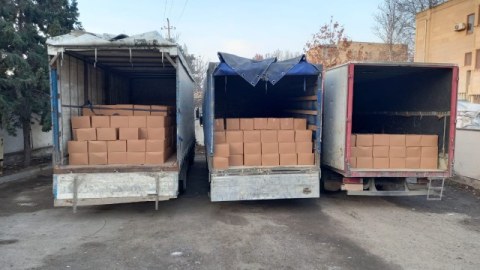 Deputat şəhid, qazi və aztəminatlı ailələrə bayram sovqatları göndərdi