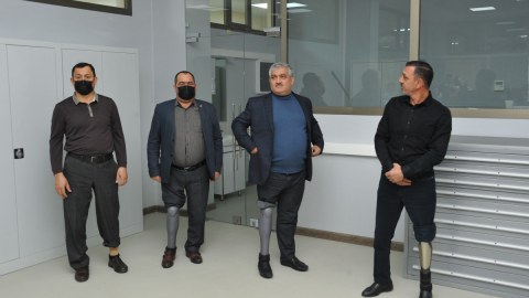 Daha 62 qazi protezlə təmin olundu
