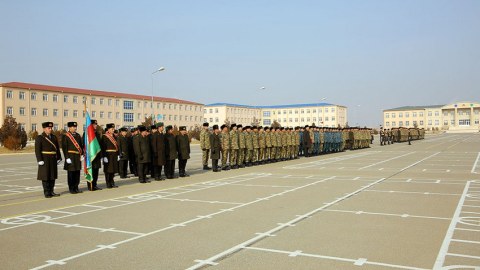 Naxçıvan Qarnizonunda kursları bitirən gənclərə sertifikatlar verildi