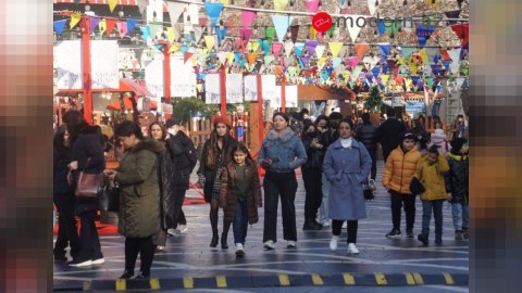 Bakı Yeni ili qarşılamağa hazırlaşır - FOTOLAR