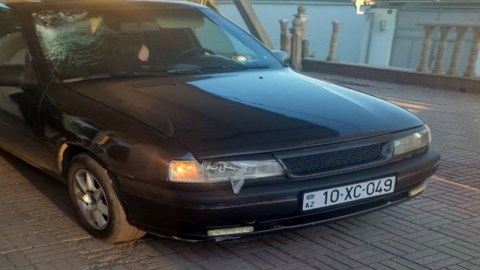 Gəncədə piyadanı avtomobil vurub