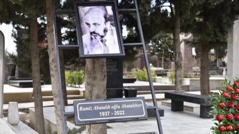 Ramiz Abutalıbov II Fəxri xiyabanda dəfn olundu