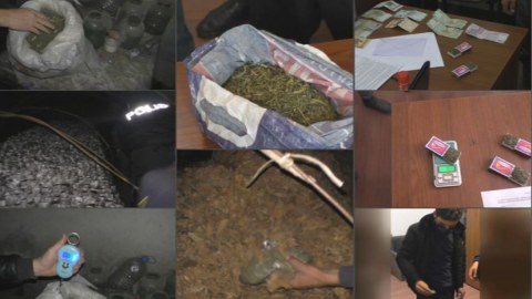Balakəndə 9 narkotacir saxlanıldı - FOTO