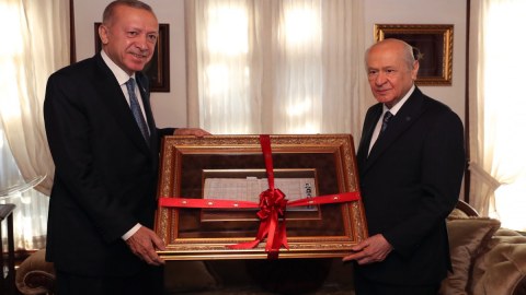 Ərdoğan Baxçalı ilə GÖRÜŞDÜ