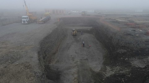 Qaxda tullantı sularını təmizləmək üçün yeni qurğunun inşasına başlanılıb