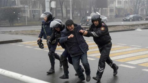 Qazaxıstanda yaralananların sayı