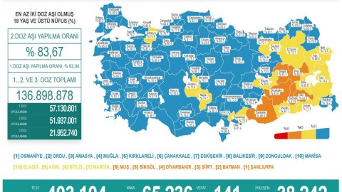 Türkiyənin koronavirus mənzərəsi