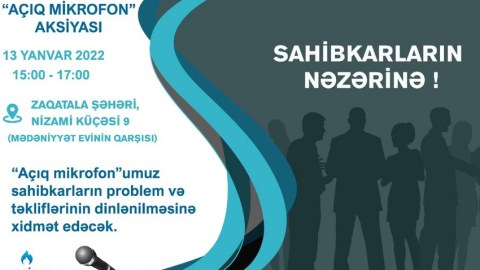 “Azəriqaz” rəhbərliyi zaqatalalı sahibkarlarla görüşəcək