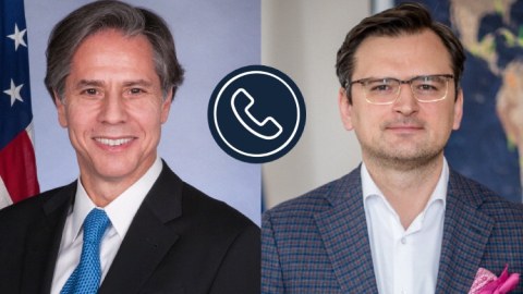 Ukrayna XİN başçısı və Blinken arasında telefon danışığı