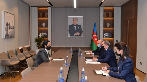 Ceyhun Bayramov Səudiyyə Ərəbistanının səfirini qəbul edib