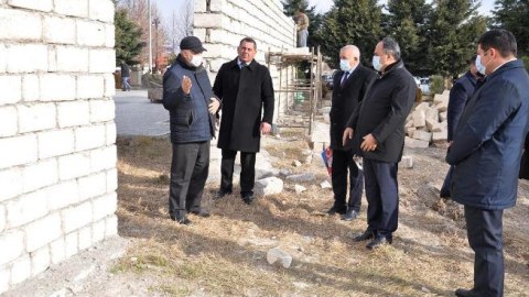 Goranboyda Şəhidlər Xatirə Kompleksi yenidən qurulur