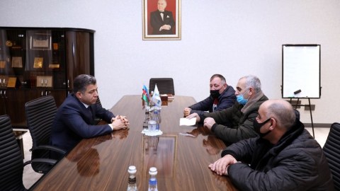 “Azəriqaz”ın baş direktoru qazilərlə görüşdü
