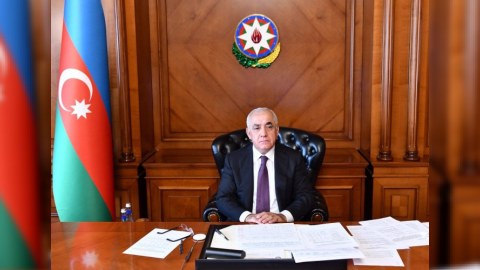 Əli Əsədov qazaxıstanlı həmkarı ilə DANIŞDI