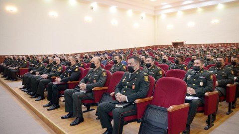 Ordunun kadr işləri üzrə heyətinin toplanıtısı keçirilib - FOTO