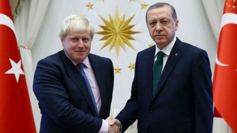 Ərdoğan və Conson arasında telefon danışığı
