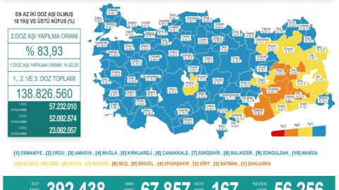 Türkiyənin koronavirus mənzərəsi