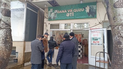 Xətaidə qanunsuz heyvan kəsimi məntəqələrində reyd keçirilib - FOTO