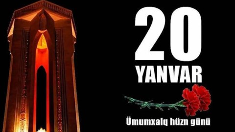 Qazaxıstan səfirliyindən 20 Yanvar PAYLAŞIMI