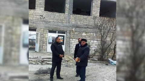 Qaraçinarda məktəb binası əsaslı təmir olunur