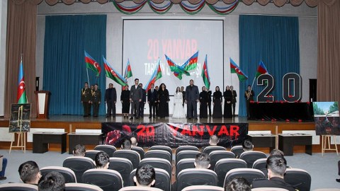 Orduda 20 Yanvarla bağlı silsilə tədbirlər keçirilib - VİDEO
