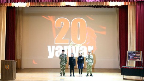 Naxçıvan Qarnizonunda 20 Yanvar qeyd edildi
