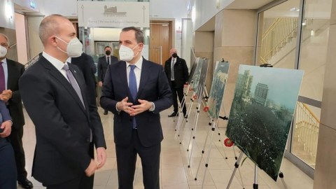 Vyanada 20 yanvar faciəsinə həsr olunmuş tədbir - FOTOLAR