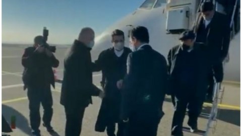 İran təyyarəsi Füzuli aeroportunda - İLK DƏFƏ