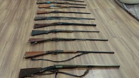 Vətəndaşlardan 25 ədəd sənədsiz tüfəng GÖTÜRÜLÜB
