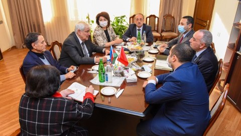 Rektor Mərakeş səfiri ilə görüşüb - FOTO