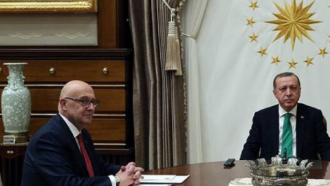 “Erməni Fondları İttifaqı”nın sədri Ərdoğanın qəbulunda... 