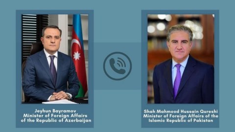 Ceyhun Bayramov pakistanlı həmkarı ilə DANIŞDI