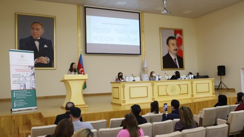 Təhsil Nazirliyi GDU-da görüş keçirib - FOTO