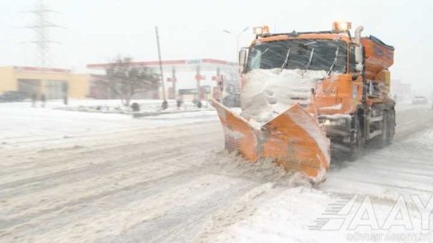 Nazirlikdən hava xəbərdarlığı - Yollar buz bağlayacaq