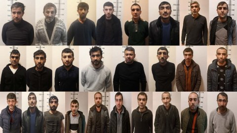 Sabunçuda əməliyyat: polis 40 nəfəri saxlayıb - VİDEO