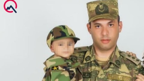 Kəlbəcərdəki çovğunda itkin düşən zabitimiz - FOTOLAR