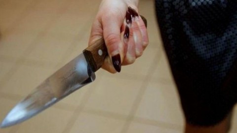Bakıda ərini öldürən qadının FOTOSU