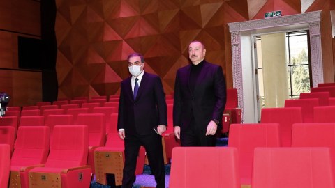 Gəncə Dövlət Dram Teatrının yeni binası AÇILIB