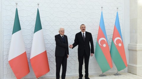 İlham Əliyev Sercio Mattarellanı təbrik etdi