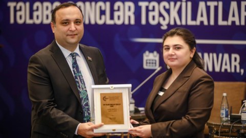 Ləman Şərifova “İlin Tələbə Gənclər Təşkilatı sədri” seçildi