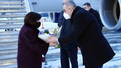 Sahibə Qafarovanın Baltikyanı ölkələrə səfəri BAŞLADI