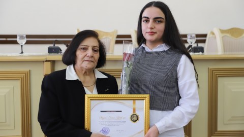 GDU-nun tələbələri təltif olundular - FOTOLAR